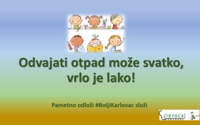 Odvajati otpad može svatko, vrlo je lako!