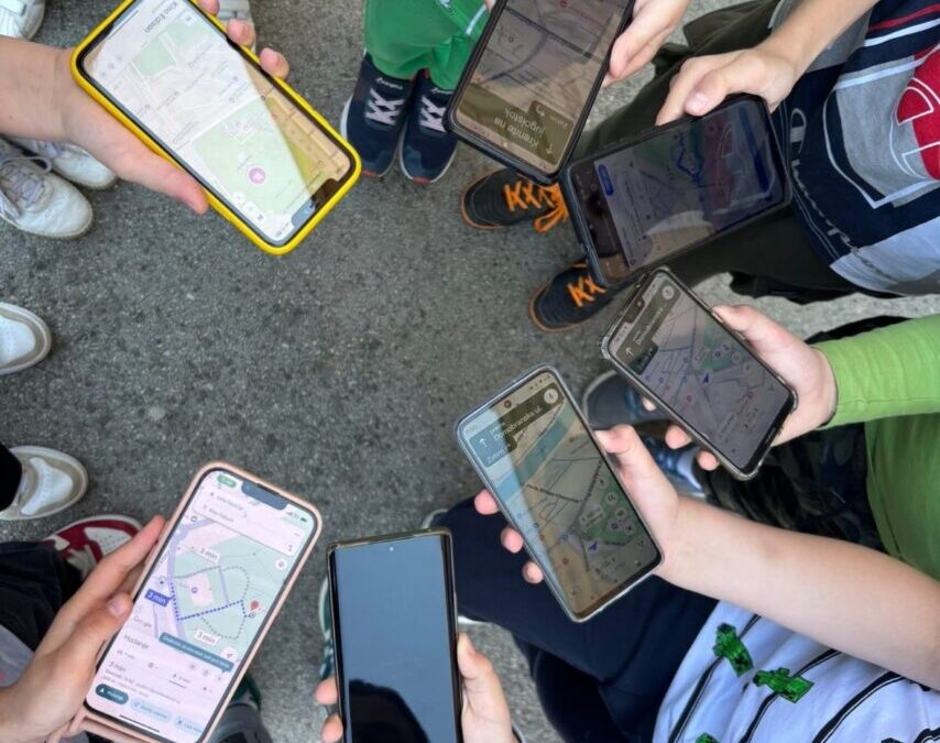 Istraživanje uz pomoć Google mape