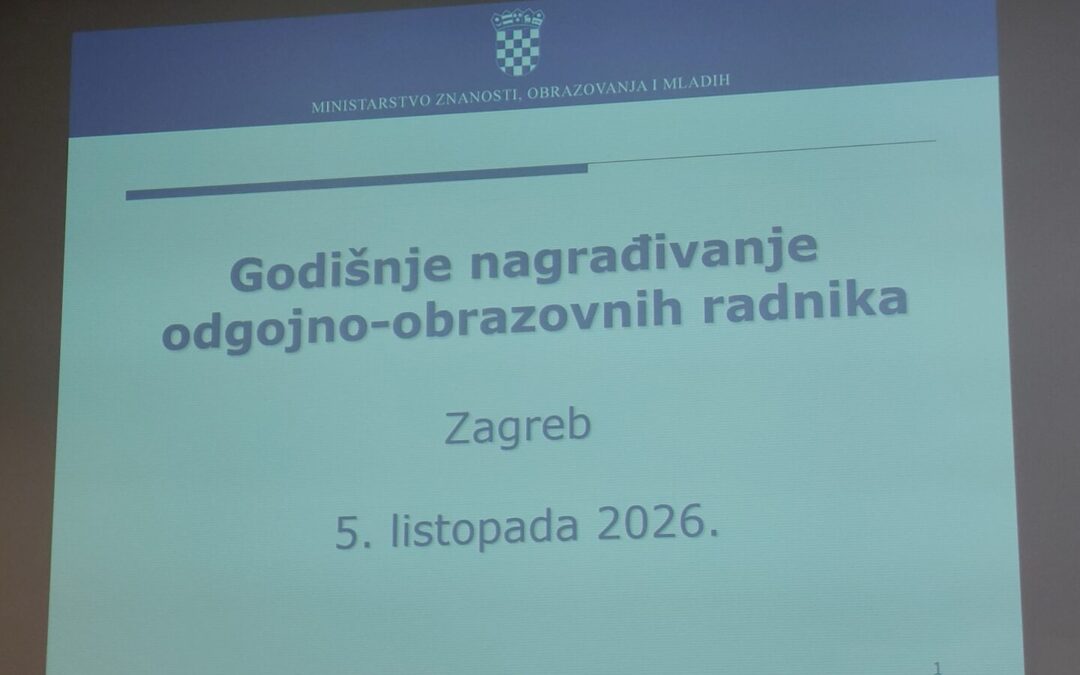 PET ZA PET: Naša škola ponovno u samom vrhu hrvatskog obrazovanja!